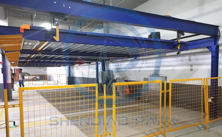 浙江臺(tái)州工廠案例：神雕智能雙層簡(jiǎn)易升降機(jī)械車(chē)位